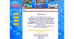 Desktop Screenshot of jandnpools.com
